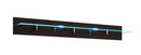 Togo 02 Shelf Gloss Black Glass