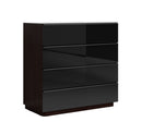 Togo 27 Chest of Drawers Black Gloss