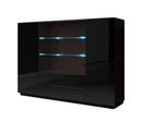 Togo 48 Sideboard Cabinet Black Gloss