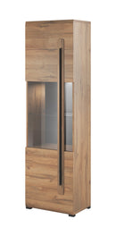 Tulsa 05 Display Cabinet in Grandson Oak