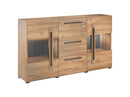 Tulsa 28 Display Sideboard Cabinet in Grandson Oak