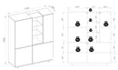 Urbano UR-04 Display Cabinet