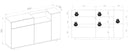 Urbano UR-07 Sideboard Cabinet