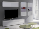 Living Room Calabrini Set 6 in White Gloss