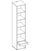 CP-07 Tall Storage Cabinet for Vertical Wall Bed Concept Pro