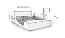 Top-15 Upholstered Bed Frame 3 Sizes