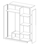 Lido WSZ3D2SZ Wardrobe 140cm