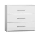 Verona 46 Chest of Drawers in White Gloss