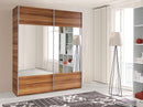 Vario 2 Sliding Door Wardrobe 175cm with Mirror