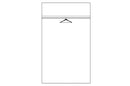 Velvet V-70 2 Door Wardrobe 110cm