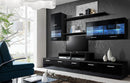Logo Wall Unit in Black Gloss