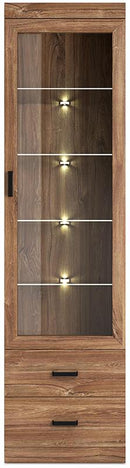 Tuluza Tall Display Cabinet 02