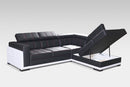 Bari 2 Corner Sofa Bed