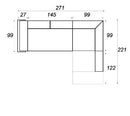 Bari 2 Corner Sofa Bed