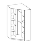 Replay RP-01 Corner Wardrobe