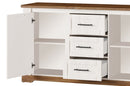 Country 45 Sideboard Cabinet in Oak Sterling and Andersen Pine