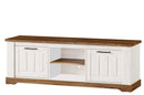 Country 25 TV Cabinet 163cm in Oak Sterling and Andersen Pine