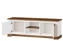 Country 25 TV Cabinet 163cm in Oak Sterling and Andersen Pine
