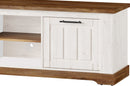 Country 25 TV Cabinet 163cm in Oak Sterling and Andersen Pine