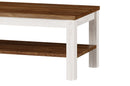 Country 41 Coffee Table in Oak Sterling and Andersen Pine