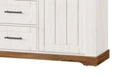 Country 45 Sideboard Cabinet in Oak Sterling and Andersen Pine