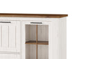 Country 45 Sideboard Cabinet in Oak Sterling and Andersen Pine