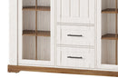 Country 45 Sideboard Cabinet in Oak Sterling and Andersen Pine
