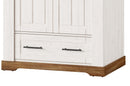 Country 70 - 2 Door Wardrobe in Oak Sterling and Andersen Pine