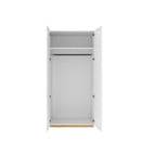 Wave WA-01 2 Door Wardrobe 90cm