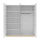 Wave WA-11 4 Door Wardrobe 200cm