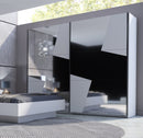 Fulmo 12 Sliding Mirror Wardrobe 250cm