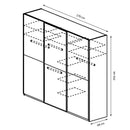 Cremona 3 Sliding Door Wardrobe 270cm