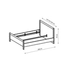 London Bed  in 3 Sizes