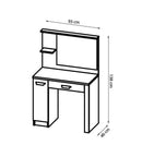 London Dressing Table with Mirror