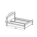 Manhattan Bed in 3 Sizes