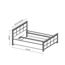 Wien Bed with LED in 3 Sizes