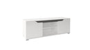 Wall Unit Lanco 1 in White Gloss