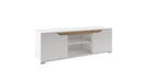 Wall Unit Lanco 1 in White Gloss
