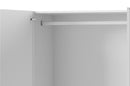 Ice 05 - 2 Door Wardrobe in White and Oak Sonoma