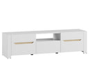 Ice 20 TV Cabinet 170cm in White and Oak Sonoma