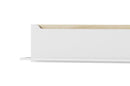 Ice 32 - Wall Shelf in White and Oak Sonoma -  118cm