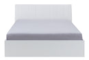 Italia 81/82 Bed with Storage in White 2 sizes