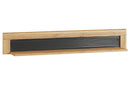 Kama 35 - 144cm wall Shelf in Camargue Oak