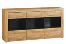 Kama 47 Display Sideboard Cabinet in Camargue Oak