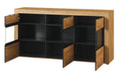 Kama 47 Display Sideboard Cabinet in Camargue Oak