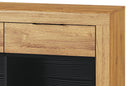 Kama 47 Display Sideboard Cabinet in Camargue Oak