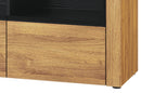 Kama 47 Display Sideboard Cabinet in Camargue Oak
