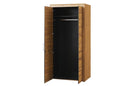 Kama 70 - 2 Door Wardrobe 97cm in Camargue Oak
