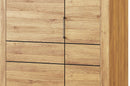 Kama 70 - 2 Door Wardrobe 97cm in Camargue Oak