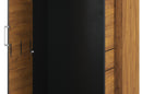 Kama 70 - 2 Door Wardrobe 97cm in Camargue Oak
